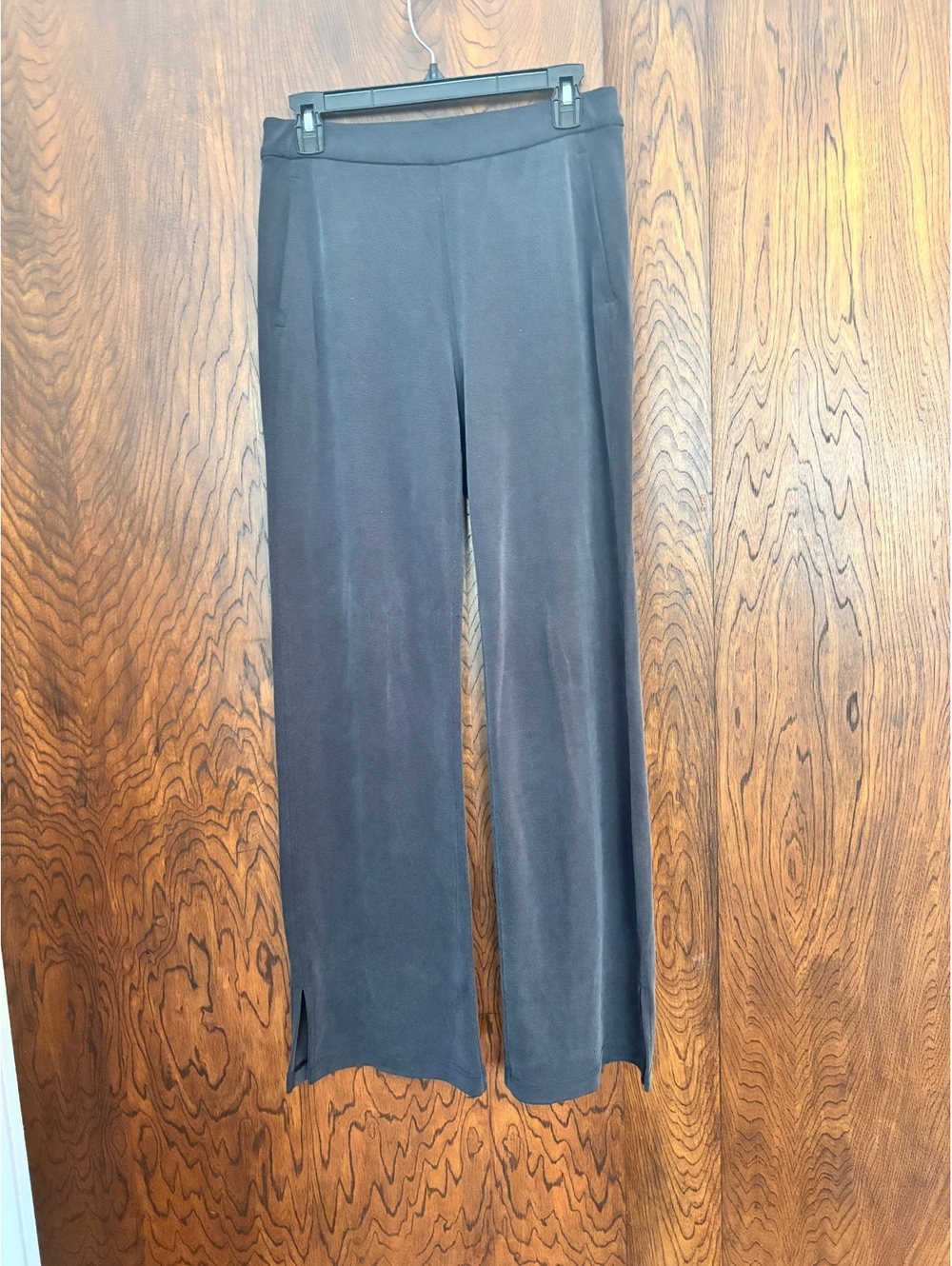 Lululemon Softstreme High Rise Wide-leg Pique Women's Black Pants Size Small